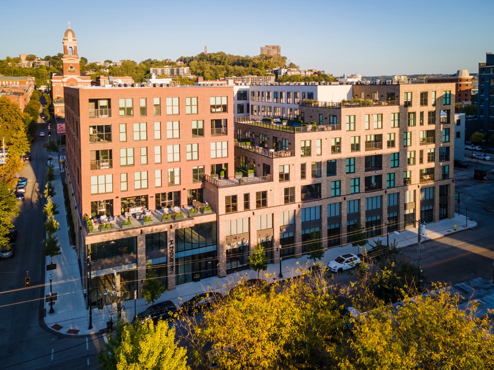 Exterior photograph of the building